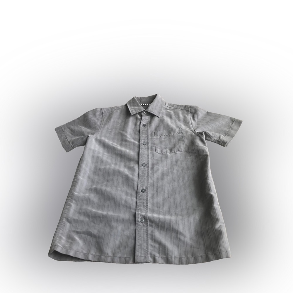 Tony Hawk boys dress short sleeve shirt with pocket o left side
